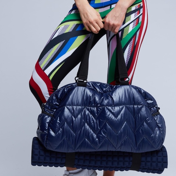 Sol and Selene Handbags - Sol and Selene Walk this Way Duffle Bag NWT Blue